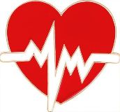 Odznak zdravotnícky - srdce